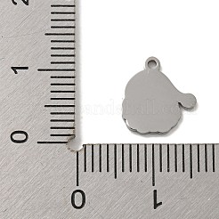 Pendenti in acciaio inossidabile 304 placcato oro 14k&nbsp;STAS-Z093-08C