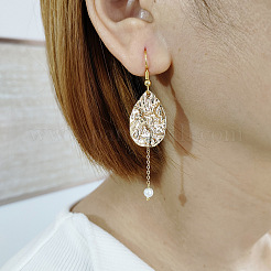 Boucles d'oreilles pendantes en laiton&nbsp;WGE207B-02