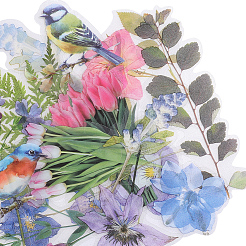 5 Satz 5 Farben wasserdichte Haustier-Klebeaufkleber&nbsp;DIY-SP0004-21