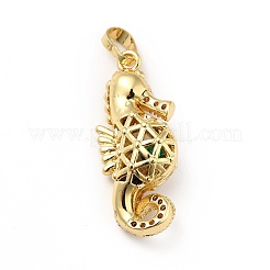 Colgante micropavé cubic zirconia de latón&nbsp;KK-H433-29G