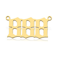 Pendentifs en acier inoxydable avec placage ionique (IP) 201&nbsp;STAS-N090-LA866-8LG