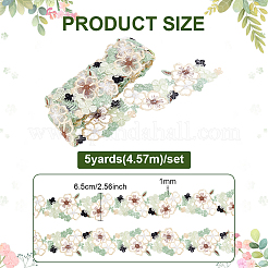 5 yarda de flor de poliéster&nbsp;DIY-PH0038-22