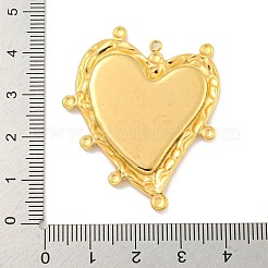 Placcatura ionica (ip) ciondoli in acciaio inossidabile 304&nbsp;STAS-U007-06D-G
