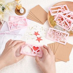 9 Stück Stanzformen aus Kunststoff in 9 Stilen&nbsp;DIY-FH0004-19