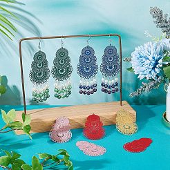 Kit para hacer pendientes colgantes de filigrana&nbsp;DIY-UN0003-33