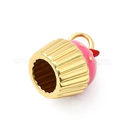 Messing Emaille Anhänger / charms&nbsp;KK-A268-22G