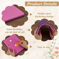 2 Stile Eva Fondant Schwammmatte&nbsp;AJEW-FG0004-64