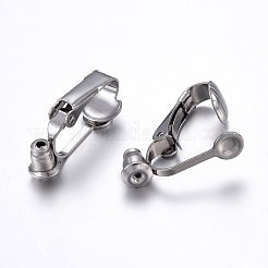 Convertitori per orecchini a clip in acciaio inossidabile 304 anti-appannamento&nbsp;X-STAS-O110-20P