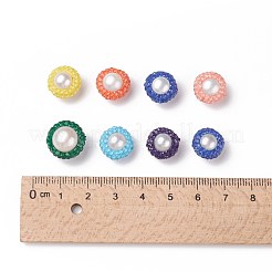 Polymer Ton Strass Perlen&nbsp;RB-S055-40