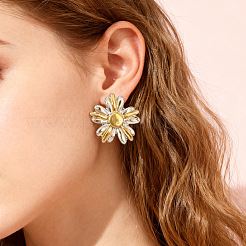 Boucles d'oreilles à tige en acier inoxydable 304 pour femmes&nbsp;WG0A8D7-01