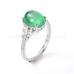 Verstellbare Messing-Fingerringe&nbsp;RJEW-L096-01P