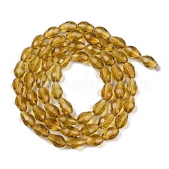 Chapelets de perles en verre transparente  &nbsp;EGLA-N013-T4mm-D08