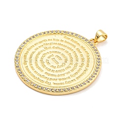 Pendentifs en laiton avec zircon&nbsp;KK-K332-16B-G01