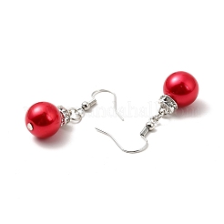 Regalo di San Valentino per i gioielli di perle di vetro fidanzata fissa orecchini e bracciali&nbsp;SJEW-JS00265-20