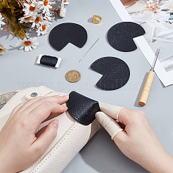 Kits de réparation de coins de sac en cuir de vachette à faire soi-même&nbsp;PURS-WH0002-031A