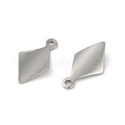 Anlaufgeschützte Charms aus Edelstahl 201&nbsp;STAS-C108-51P