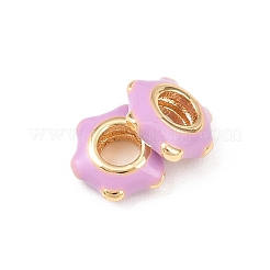 Perles en laiton&nbsp;KK-H524-15G-02
