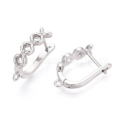 Accessoires de boucle d'oreilles en laiton&nbsp;KK-N267-26P