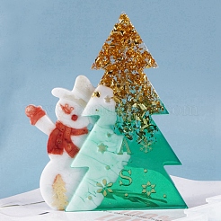 Weihnachten DIY Display Silikonformen&nbsp;X-DIY-D049-07