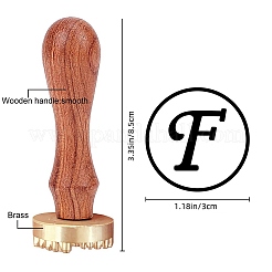 1 Stück goldfarbener Stempelkopf aus Messing&nbsp;DIY-CP0008-41F