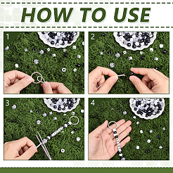 Kits para hacer llaveros con colgante DIY&nbsp;FIND-PH0060-40