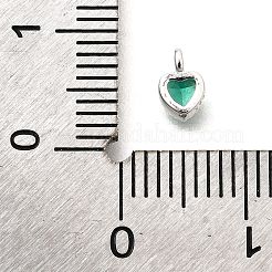 925 breloques zircon cubique en argent sterling&nbsp;STER-Q005-01A-C