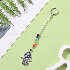 Chakra Glas Wünschelrutenpendel Anhänger&nbsp;PALLOY-JF01064