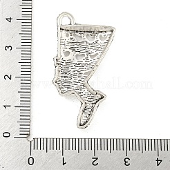 Tibetischen Stil Legierung Frau Anhänger&nbsp;TIBEP-Q043-147-RS