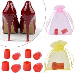 8 Paar PVC-Absatzstopper-Schutz&nbsp;FIND-GF0002-08E