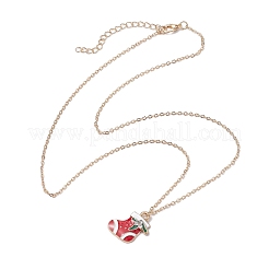 5 pièces 5 styles de chaînes de câbles en fer et de colliers&nbsp;NJEW-JN04830