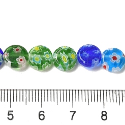Handmade Millefiori Glas Herz Perle Stränge&nbsp;LK-U001-02