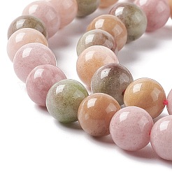 Chapelets de perles de jade blanche naturelle&nbsp;X-G-I334-03B