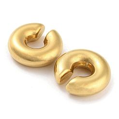 Boucles d'oreilles manchettes en acier inoxydable 304 avec placage ionique (IP) pour femmes&nbsp;EJEW-E288-06G