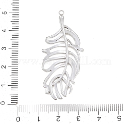 Pendentifs creux en acier inoxydable 304&nbsp;STAS-Z194-03P-01