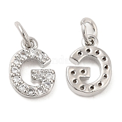 Micro ottone spianare grado AAA fascino zirconi&nbsp;LS-ZIRC-P067-11P-G-NR