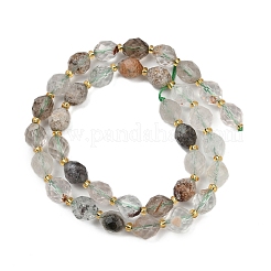 Natürlichen grünen lodolite Quarzperlen Stränge&nbsp;G-N342-149A