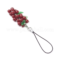 Correas para móvil de imitación de vidrio de jade&nbsp;HJEW-JM04361