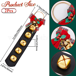 Décoration pendentif en cuir pu&nbsp;HJEW-WH20003-06B