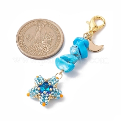 Decorazioni pendenti con semi di toho&nbsp;HJEW-MZ00039-02
