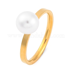 Bagues en acier inoxydable 304 pour femmes&nbsp;RJEW-B070-02A-G