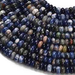 Chapelets de perles en sodalite naturelle&nbsp;G-Z110-B20-2x4mm