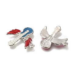 Pendentifs d'émail en laiton &nbsp;FIND-C065-18P
