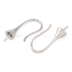Crochets d'oreilles en 925 argent sterling&nbsp;STER-U005-13P