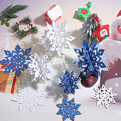 2 Beutel 2 Farben Weihnachtsmotiv Kunststoffdekorationen&nbsp;DIY-SC0026-68