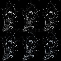 Glas Hotfix Strass&nbsp;DIY-CY0001-01C