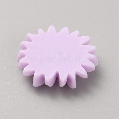 Cabochons en résine opaque&nbsp;RESI-WH0078-01E