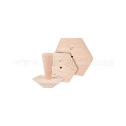Holz Keramik Schüssel Formen&nbsp;WOOD-WH0030-98A