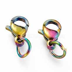 Placcatura ionica (ip) fermagli a moschettone in acciaio inossidabile 304&nbsp;LS-STAS-G240-01A-C