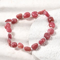 Armbänder aus natürlichen Rhodonitperlen&nbsp;GG-CBA05D5-02B-06A