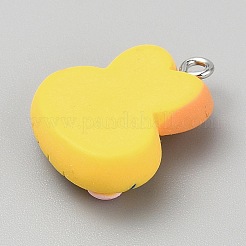 Pendentifs en résine opaque&nbsp;RESI-CJC0020-37A